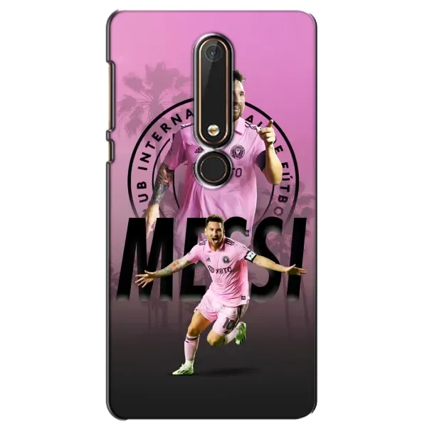 Чехол с принтом «Messi Miami» для Nokia 6 2018