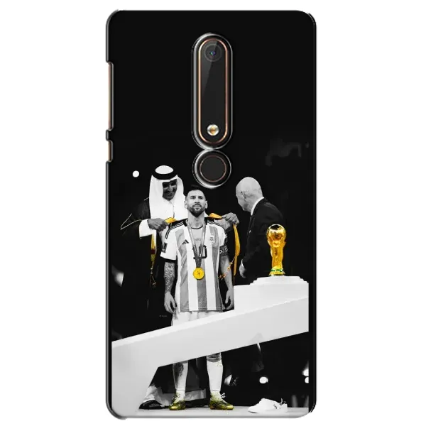 Чехол с принтом «Месси в накидке» для Nokia 6 2018