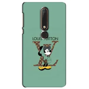 Чохли Луі Вітон для Nokia 6 2018 (AlphaPrint - LOUIS VUITTON) (Міккі Маус LV)
