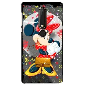 Чохол Disney Mouse Nokia 6 2018 (PREMIUMPrint) (Minni з бантіком)