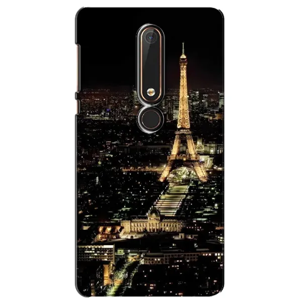 Чехол с принтом «Ночной Париж» для Nokia 6 2018