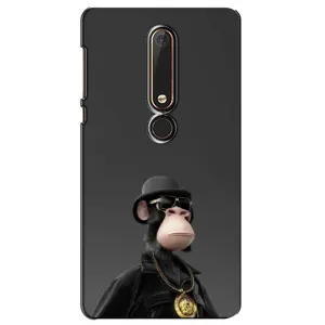 Чохли з Мавпами NFT для Nokia 6 2018 (AlphaPrint) (Мавпа NFT)