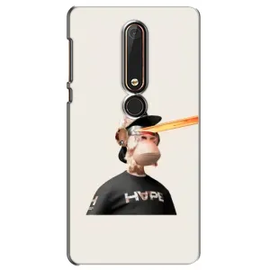 Чохли з Мавпами NFT для Nokia 6 2018 (AlphaPrint) (мавпа NFT в окулярах)