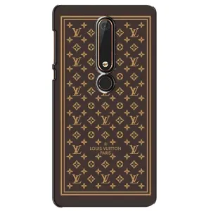Чохли Луі Вітон для Nokia 6 2018 (AlphaPrint - LOUIS VUITTON) (шпалери LV)
