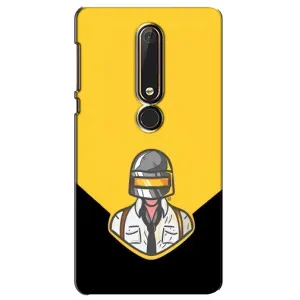Чеjхол PUBG для Нокіа 6 2018 (AlphaPrint) (Пабг в шоломі)