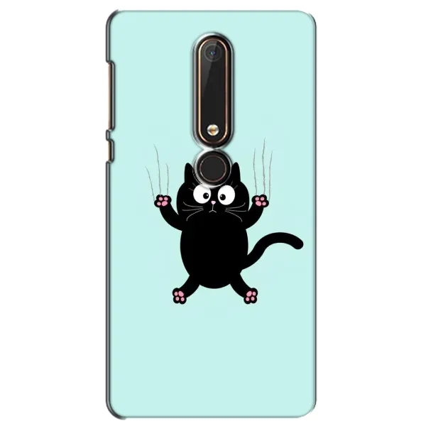 Чехол с принтом «Падающий кот» для Nokia 6 2018