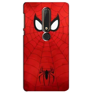 Чохол з людиною павуком для Nokia 6 2018 - (AlphaPrint) (Павук (Марвел))