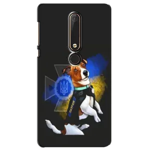 Чохли з картинкою собаки Патрон для Nokia 6 2018 (AlphaPrint) (Патрон собачка)