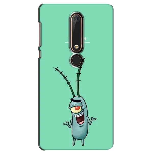Чохол з принтом «Персонаж Планктон» для Nokia 6 2018 Чохол з принтом «Персонаж Планктон» для Nokia 6 2018