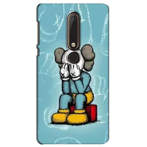 Чохли для Nokia 6 2018 - Bearbrick Louis Vuitton (PREMIUMPrint) (Плач Bearbrick)