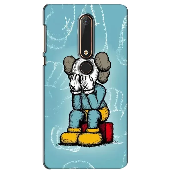 Чехол с принтом «Плач Bearbrick» для Nokia 6 2018