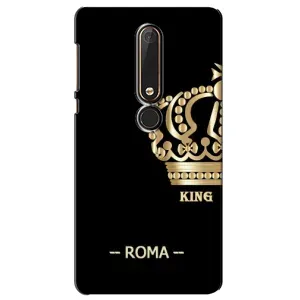 Чохли для Nokia 6 2018 (VPrint) - Футбольні клуби (Roma)