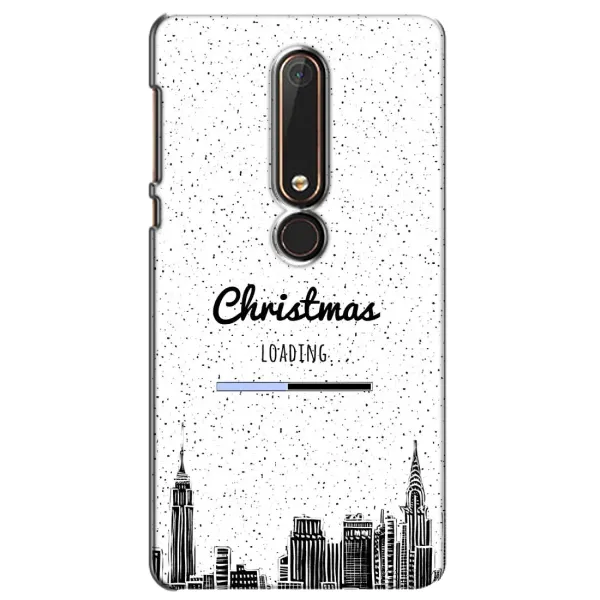 Чохол з принтом «Різдво завантажується» для Nokia 6 2018