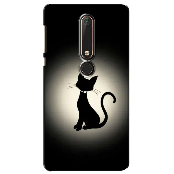 Чехол с принтом «Силуэт котика» для Nokia 6 2018