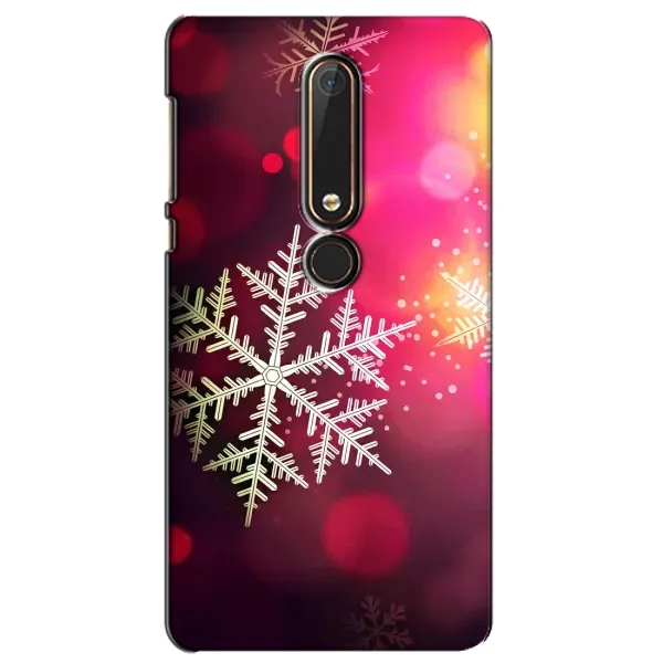 Чохол з принтом «Сніжинка» для Nokia 6 2018