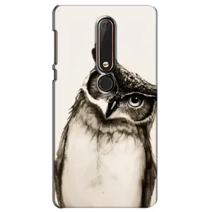Чохол з пташками на Nokia 6 2018 (VPrint) (Сова)