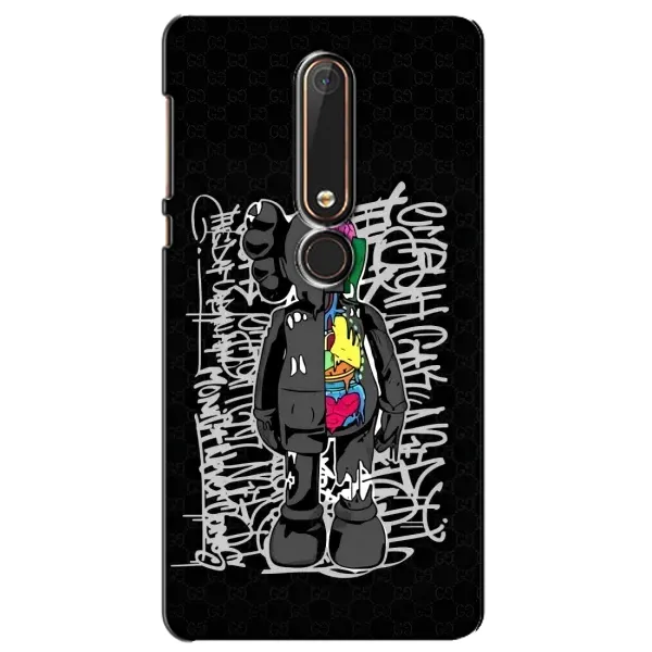 Чехол с принтом «Стиль Bearbrick» для Nokia 6 2018