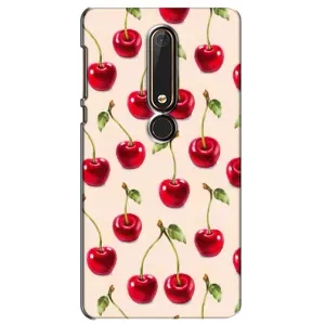 Чохли з фруктами для Nokia 6 2018 (VPrint) (Черешня)