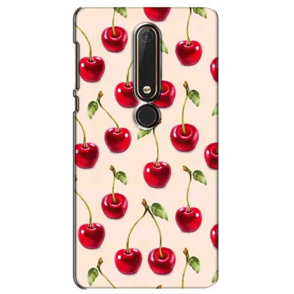 Чехол с принтом «Вишня» для Nokia 6 2018