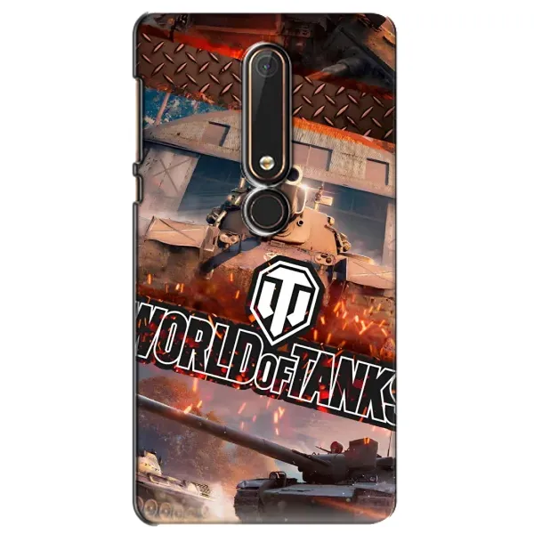 Чохол з принтом «World of Tanks» для Nokia 6 2018 Чохол з принтом «World of Tanks» для Nokia 6 2018