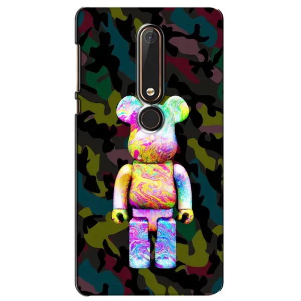 Чехол с принтом «Яркий Bearbrick» для Nokia 6 2018