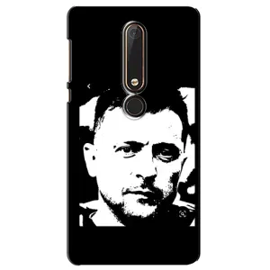 Чохол для Nokia 6 2018 (AlphaPrint - с принтом Зеленського) (Зеленский АРТ)