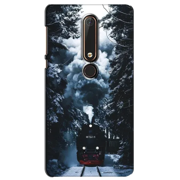 Чохол з принтом «Зимовий потяг» для Nokia 6 2018