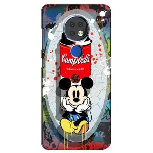 Чехол Disney Mouse Nokia 7.2 (PREMIUMPrint) (Американский Маус)