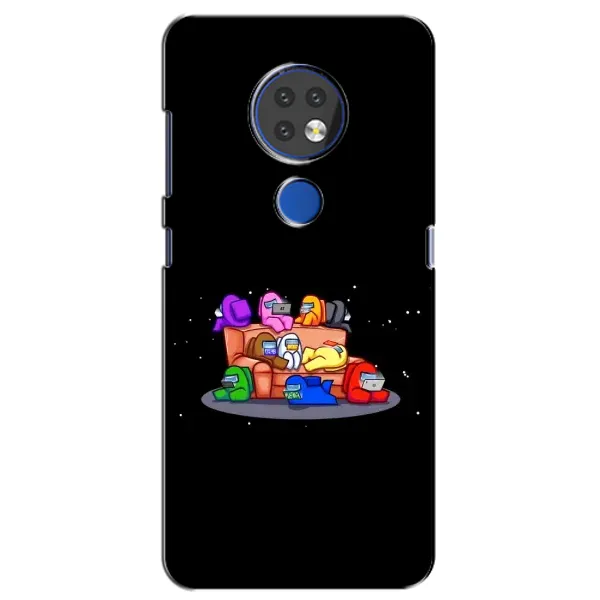 Чохол з принтом «Амонг-ас» для Nokia 7.2