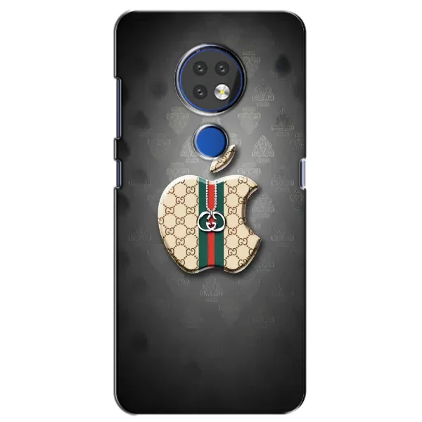Чохол з принтом «Apple gucci» для Nokia 7.2