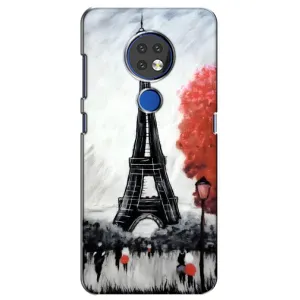 Чохол Ейфелева Вежа Nokia 7.2 - (AlphaPrint) (Вежа в Парижі)