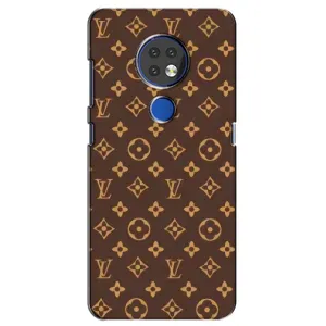 Чехлы Луи Витон для Nokia 7.2 (AlphaPrint - LOUIS VUITTON) (фон LOUIS VUITTON)