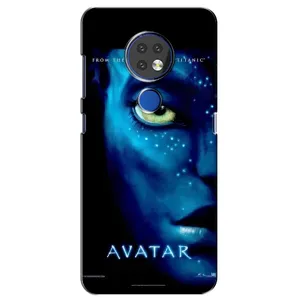 Чохли з фільму АВАТАР для Nokia 7.2 (AlphaPrint) (око Аватара)