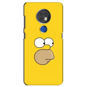 Чехол с Симпсонами для Nokia 7.2 (VPrint) (Гомер)