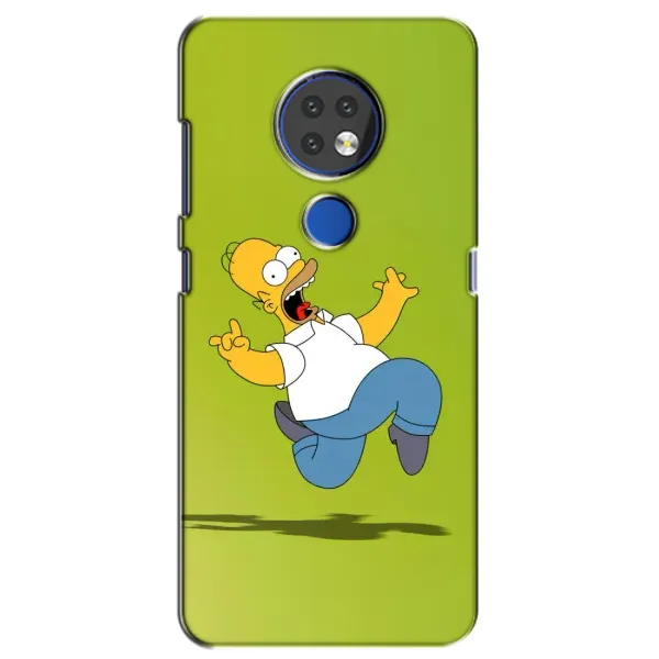 Чехол с принтом «Гомер Симпсон» для Nokia 7.2