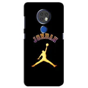 Чохли для Nokia 7.2 - з картинкою JORDAN (AlphaPrint) (Jordan Gold)