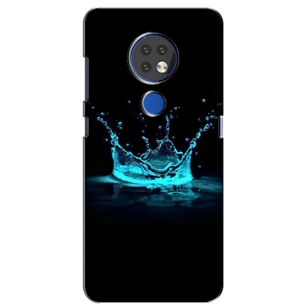Чохол з принтом «Крапля корони» для Nokia 7.2