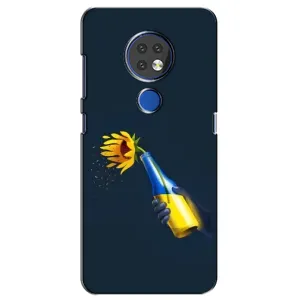Чохол для Патріота України Nokia 7.2 - (AlphaPrint) (Коктель молотова)