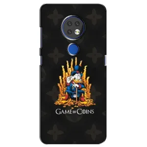 Чехлы для Nokia 7.2 - Скрудж МакДак Louis Vuitton (PREMIUMPrint) (Король денег)