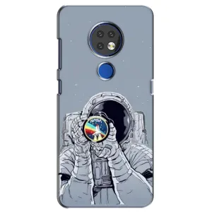 Чохол NASA для Nokia 7.2 (AlphaPrint) (Космонавт фото)