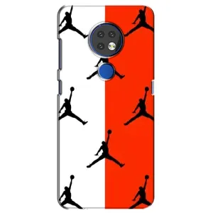 Чохли для Nokia 7.2 - з картинкою JORDAN (AlphaPrint) (Лого Джордан)