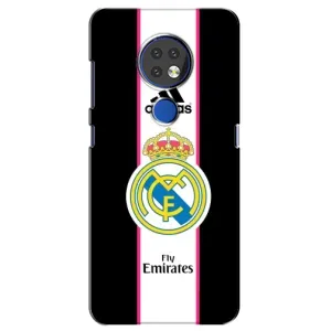 Чехол с принтом «Лого Real Madrid» для Nokia 7.2