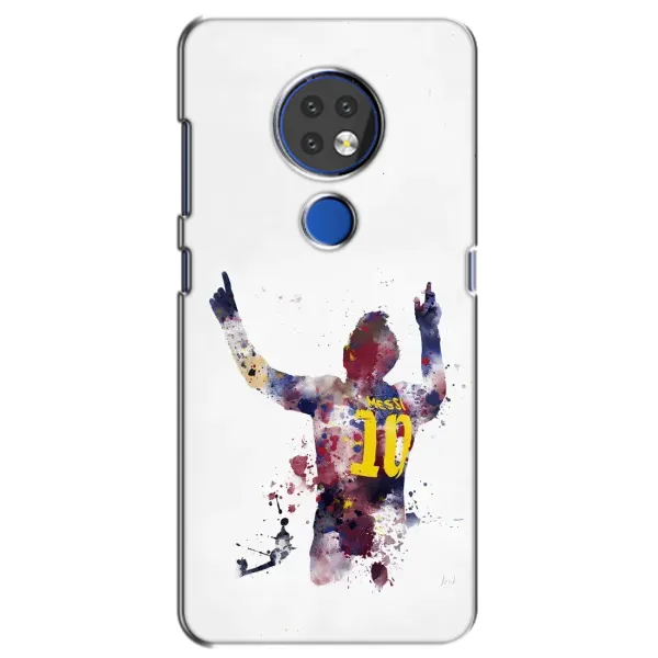 Чехол с принтом «Messi Barca» для Nokia 7.2