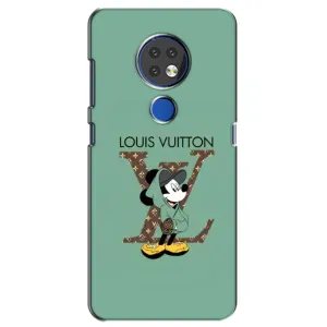 Чехлы Луи Витон для Nokia 7.2 (AlphaPrint - LOUIS VUITTON) (Микки Маус LV)
