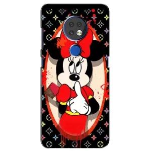 Чехол Disney Mouse Nokia 7.2 (PREMIUMPrint) (Минни Маус ЛВ)