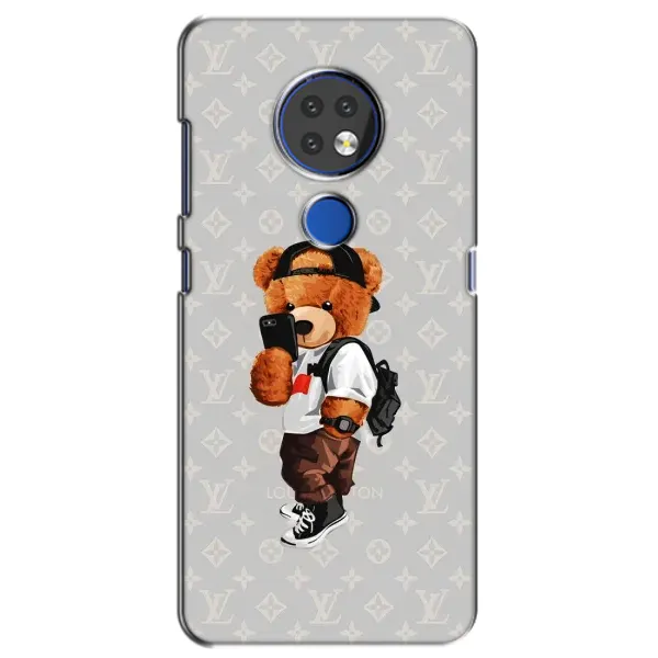 Чехол с принтом «Мишка Луи» для Nokia 7.2 Чехол с принтом «Мишка Луи» для Nokia 7.2