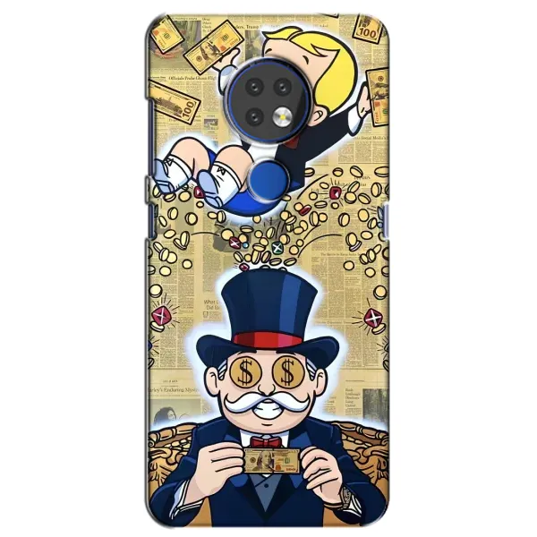 Чехол с принтом «Монополия Мен» для Nokia 7.2 Чехол с принтом «Монополия Мен» для Nokia 7.2