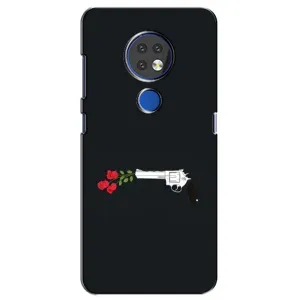 Чехлы (ART) Цветы на Nokia 7.2 (VPrint) (Неочікувані квіти)