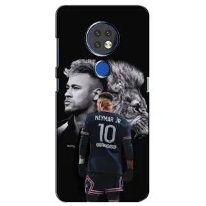 Чехол Неймар для Nokia 7.2 (AlphaPrint) (Неймар Лев)