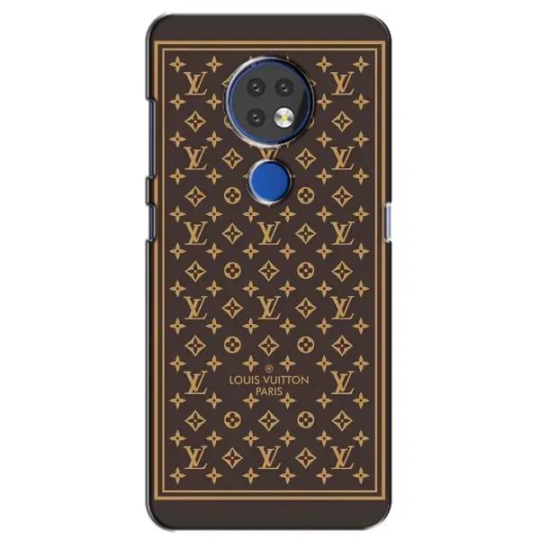 Чехол с принтом «обои LV» для Nokia 7.2